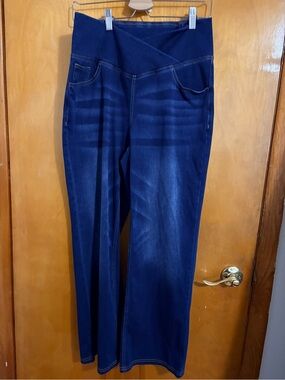 Halara High-Waist Dark Blue Women’s Jeans